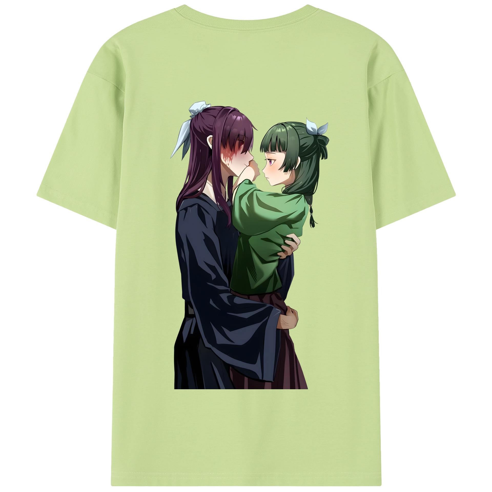 （画像用） 薬屋のひとりごと The Apothecary Diaries 綿100％半袖Tシャツ（背面プリント）